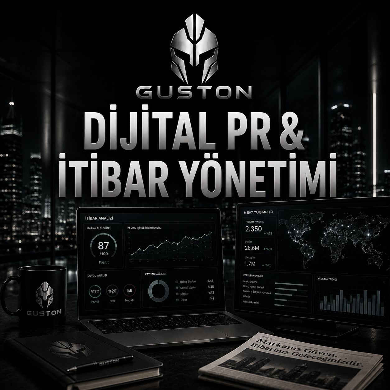 Dijital PR ve İtibar Yönetimi - Sosyal Medya Yönetimi ve Dijital Medya Ajansı Hizmetleri