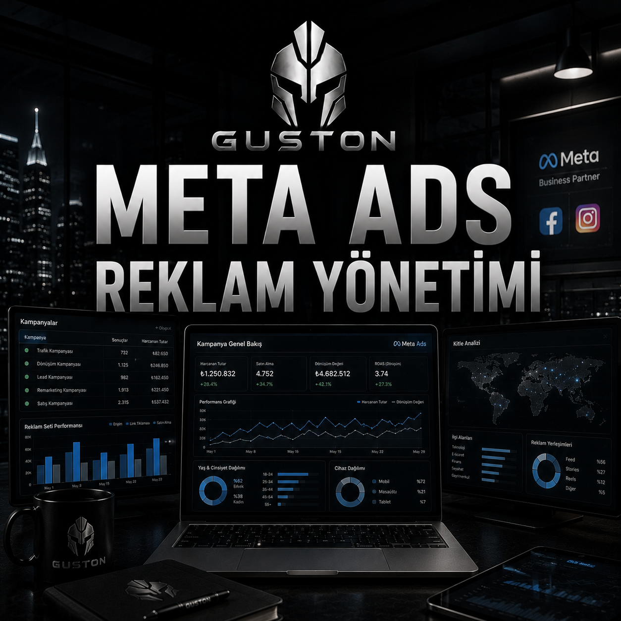 Meta ADS Reklam Yönetimi - Sosyal Medya Yönetimi ve Dijital Medya Ajansı Hizmetleri
