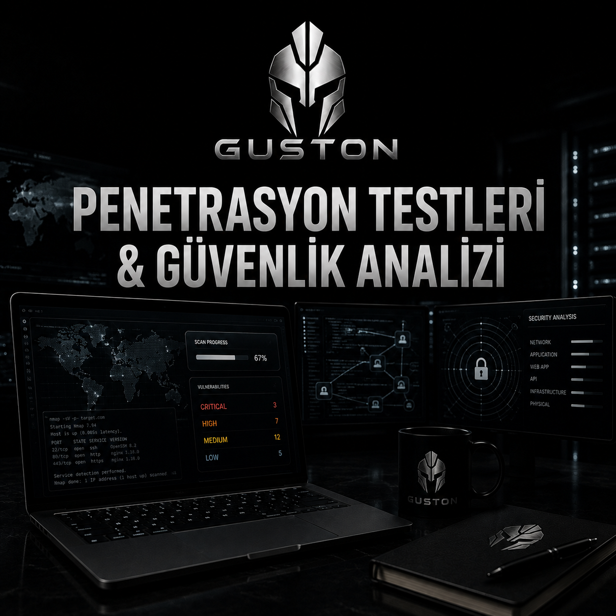 Penetrasyon Testleri & Güvenlik Analizi - Yapay Zekâ ve Teknik SEO Altyapı Hizmetleri