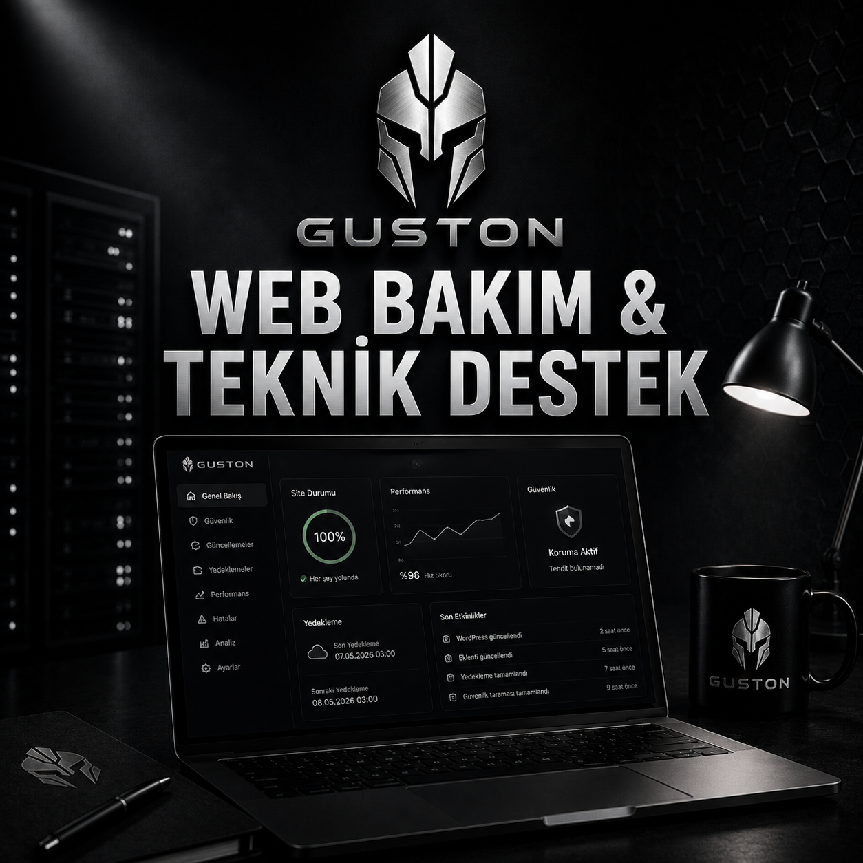 Web Bakım & Teknik Destek - Web Sitesi Geliştirme ve Yazılım Mimarisi Çözümleri